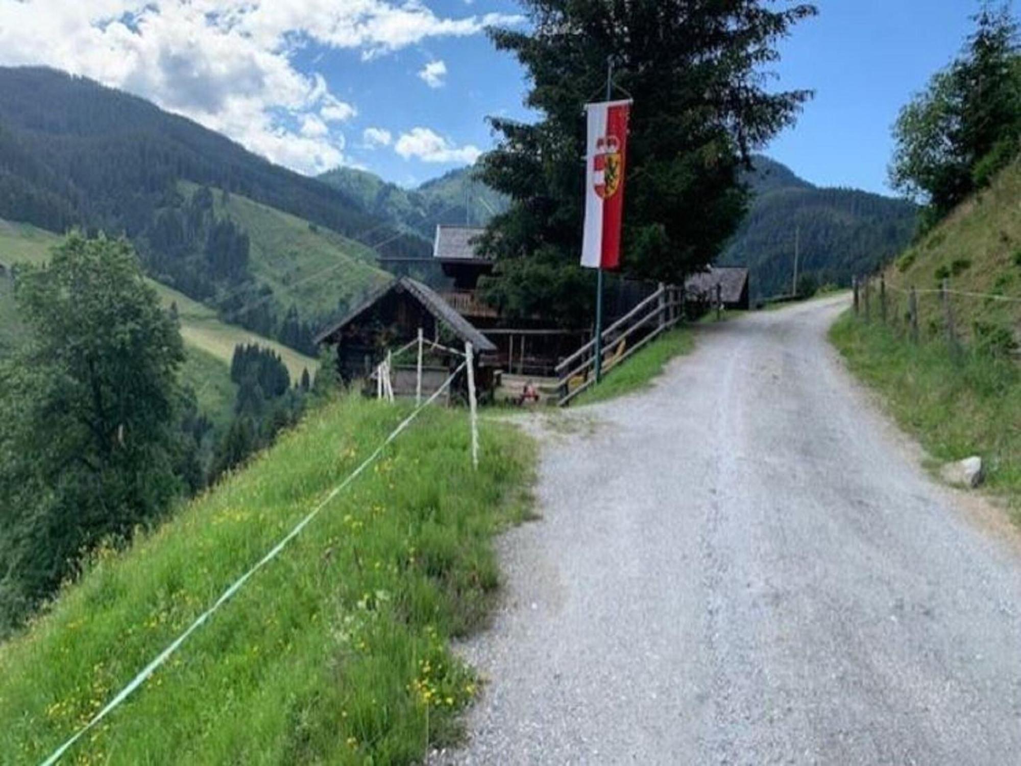 Quaint Mansion Near Ski Bus In Goldegg Kültér fotó